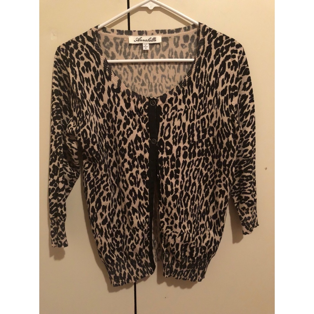 Leopard cardigan